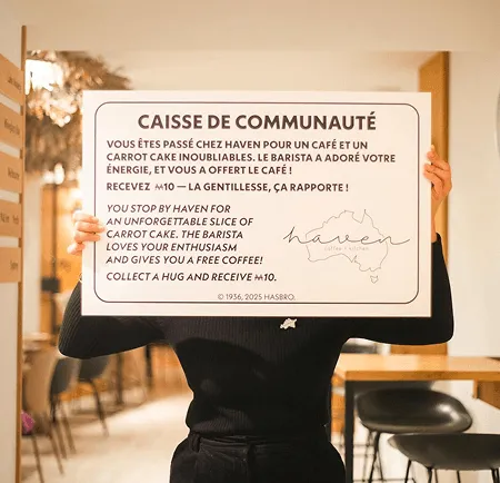 Photo de la carte de communauté de Haven dans le Monopoly l'édition Annecy Haute-Savoie