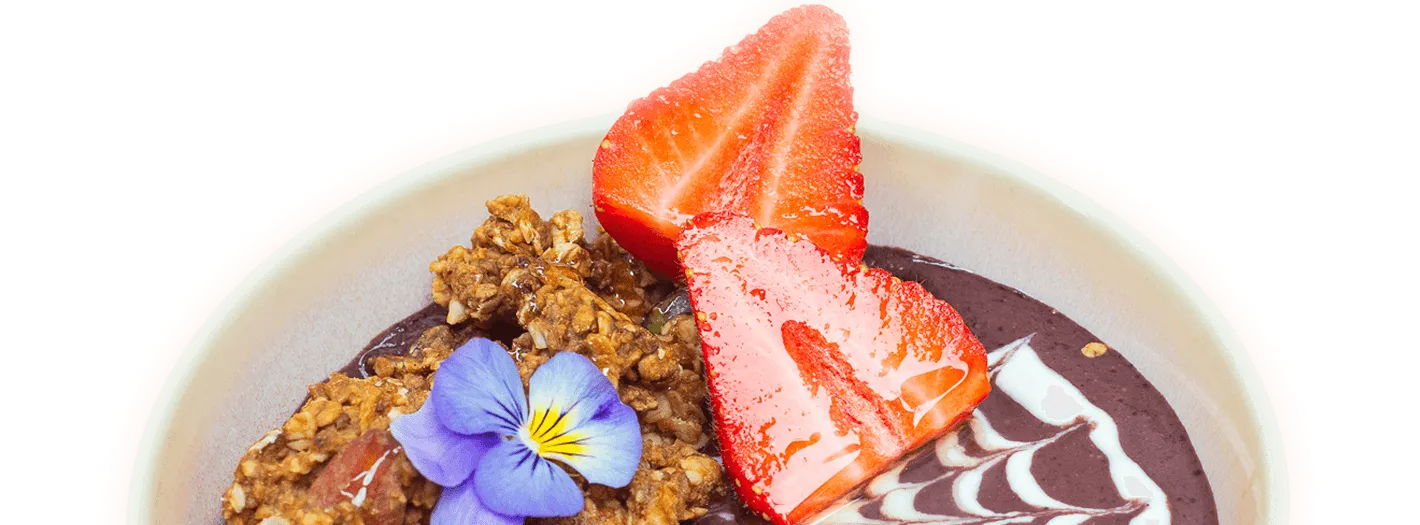 Photo du smoothie bowl chez Haven Annecy.