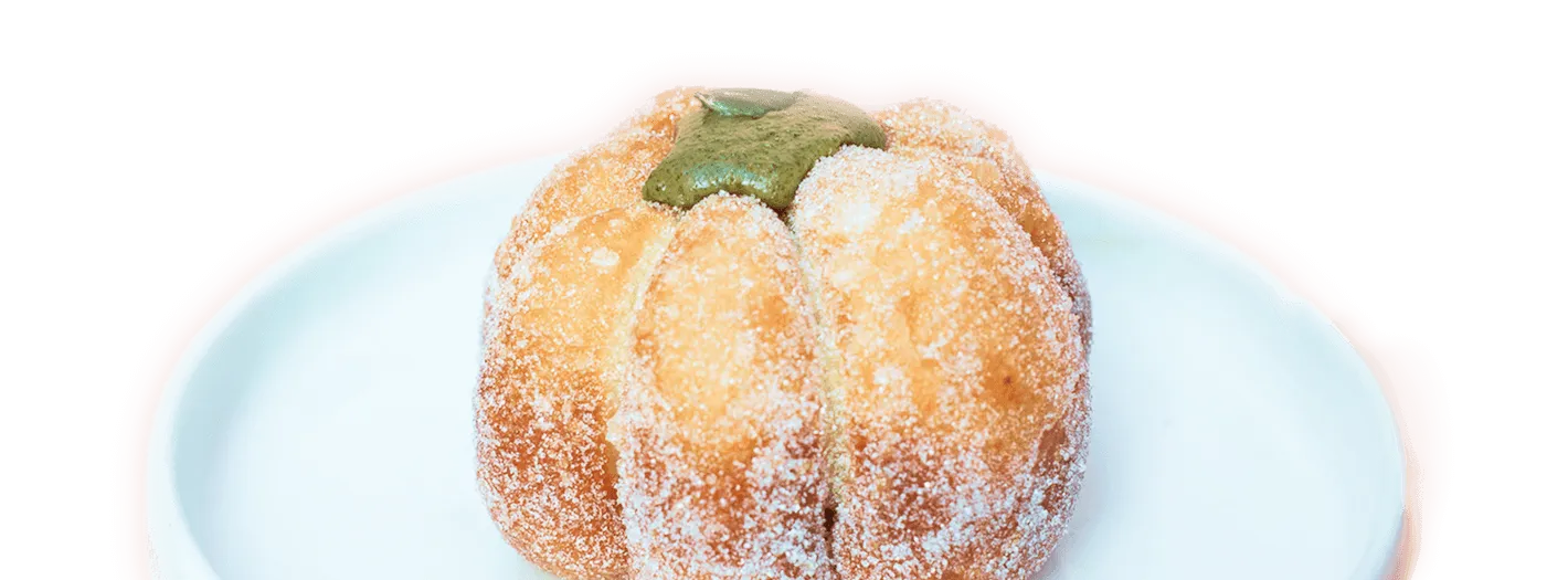 Photo d'un donut chez Haven annecy.