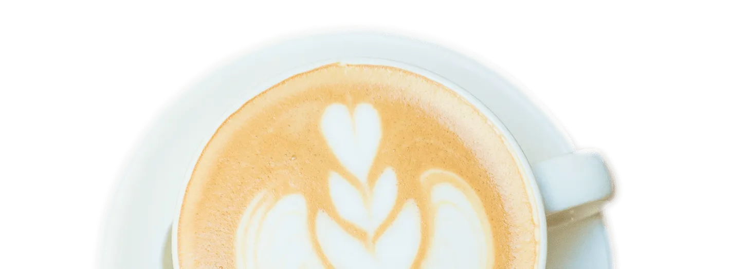 Photo d'un cappuccino chez Haven annecy.