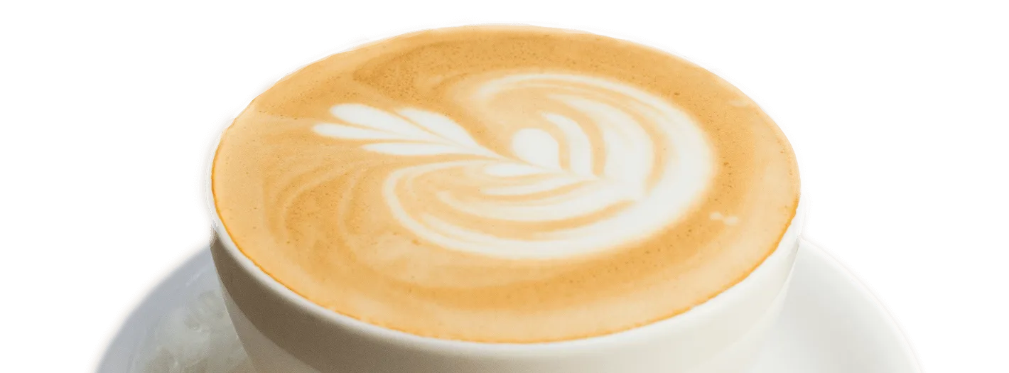 Photo d'un cappuccino chez Haven annecy.