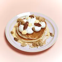 Photo des pancakes de printemps façon tarte au citron chez Haven Annecy.