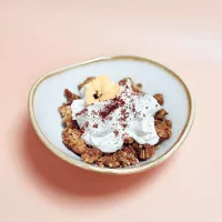 Photo du granola maison chez Haven Annecy.